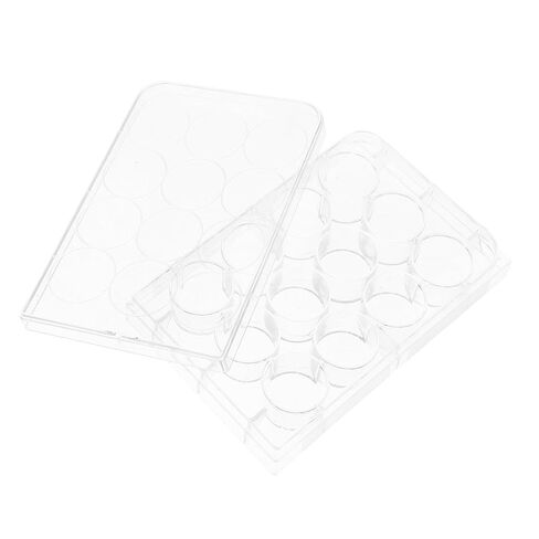PRETYZOOM 10-Pack High Transparency Cell Culture Plates Lids Flat Bottom Laboratory Tissue Culture Trays for Biological Experiments in Saudi Arabia