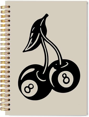 Witchy Celestial Butterfly Spiral Notebook Journal 5.5x8.3, Dark Academia Moth Crystals Botanical Journal for Women, Witchy Gifts for Women, Gothic Witch Journaling Notebooks in Saudi Arabia