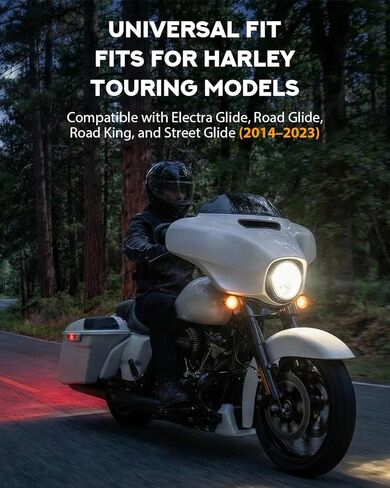 PBYMT Hard Saddlebag Rubber Grommets & Support Cushions Mounts Compatible for Harley Davidson Touring Street Glide Elctra Glide Road Glide Road King 2014-2023 in Saudi Arabia