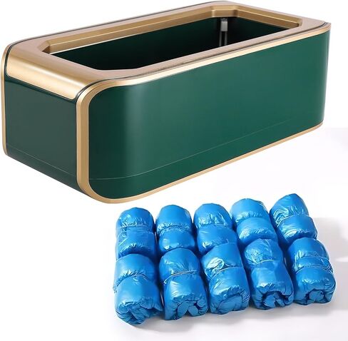 Automatic Shoe Covers Dispenser Effortless Machine for Indoors Home Hospital with 200pcs Covers (200pcs) in Saudi Arabia