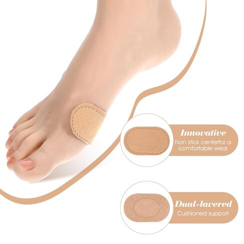 36 Pcs Bunion Cushions, Corn Cushions Patches, Soft Bunion Pads to Wear with Shoes, Callus Pads for Feet & Heel, Self-Adhesive Corn Protectors for Pain Relief for Women Men in Saudi Arabia
