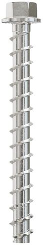 سيمبسون ربطة عنق قوية THDC25300H6SS - رأس غسالة سداسية مقاس 1/4 بوصة × 3 بوصة، نوع 316 من الفولاذ المقاوم للصدأ Titen HD مرساة شديدة التحمل للخرسانة، سهلة التركيب (عبوة من 50) in Saudi Arabia