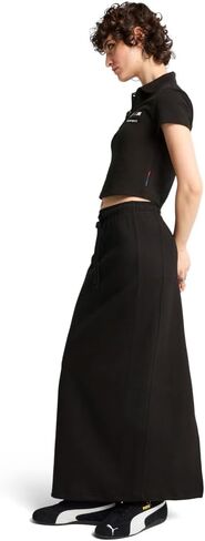 بولو بي ام دبليو ام موتورسبورت كلاسيك بيبي من بوما للنساء، مقاس كبير، أسود من بوما SS25 in Kuwait