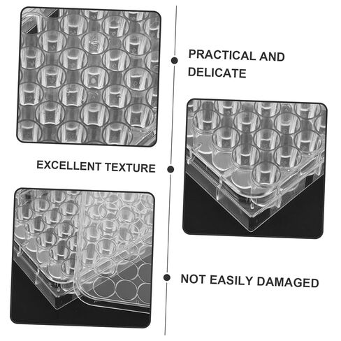 غطاء لوحة ثقافة عالية الشفافية مكون من قطعة واحدة طبق زراعة الأنسجة المختبرية لـ 48 فتحة للتجارب المعملية والدراسات البيولوجية in Kuwait