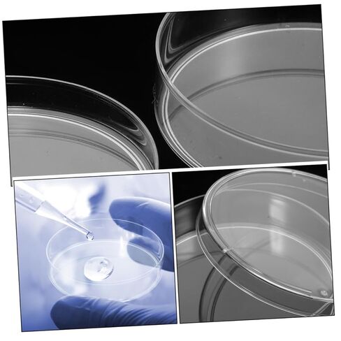 Cabilock 5pcs Round Cell Culture Dishes 60mm Petri Plates for Biology Labs School Projects and Medical Research in Saudi Arabia