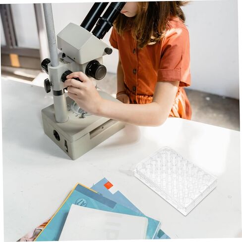 Luxshiny 48holes Cell Culture Plate Lab Tissue Culture Dish Plastic Plate Lid for Laboratory Research in Saudi Arabia