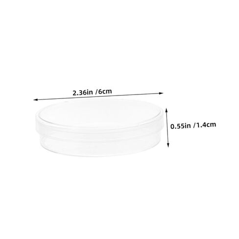 Cabilock 5pcs Petri Dishes for Cell Culture Safe for Laboratory Use for Medical Testing and Educational Studies Easy Observation of Cell Growth in Saudi Arabia