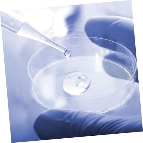 Cabilock 5pcs Petri Dishes for Cell Culture Safe for Laboratory Use for Medical Testing and Educational Studies Easy Observation of Cell Growth in Saudi Arabia