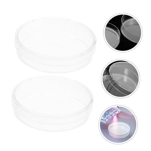 Cabilock 5pcs Petri Dishes for Cell Culture Safe for Laboratory Use for Medical Testing and Educational Studies Easy Observation of Cell Growth in Saudi Arabia