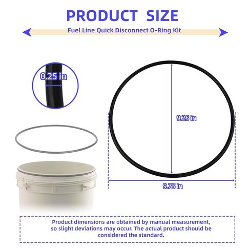 87300400 Body O-Ring لمرشحات خرطوشة Pentair Clean & Clear نماذج CC50 CC75 CC100 CC150 CC200 استبدال 87300400Z O-343 47044706R (3 عبوات) in Kuwait