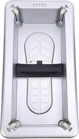 Shoe Cover Dispenser, Non Slip Automatic Machine, Stable Non Noise User Friendly Shoe Cover Disposable for Home Exhibition 15.9 X 8.3 X 4.9in (Style1) in Saudi Arabia