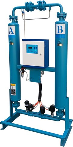 TECHTONGDA No-heat Adsorption Compressed Air Dryer Aluminum Oxide Adsorbent Double Cylinder Structure Moisture Impurities Remove 88cf/m in Saudi Arabia