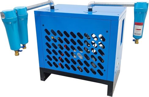 230CFM Compressed Air Dryer Refrigerated Type 220V 1000W Refrigerated Air Dryer Compressed ZG1.5'' Interface Pipe Diameter For 50HP Air Compressor in Saudi Arabia