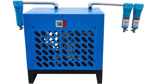 230CFM Compressed Air Dryer Refrigerated Type 220V 1000W Refrigerated Air Dryer Compressed ZG1.5'' Interface Pipe Diameter For 50HP Air Compressor in Saudi Arabia