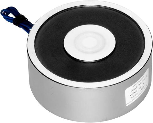 Uxcell 12V DC 1800N كهربائي رفع المغناطيس الكهرومغناطيسي رفع الملف اللولبي in Saudi Arabia