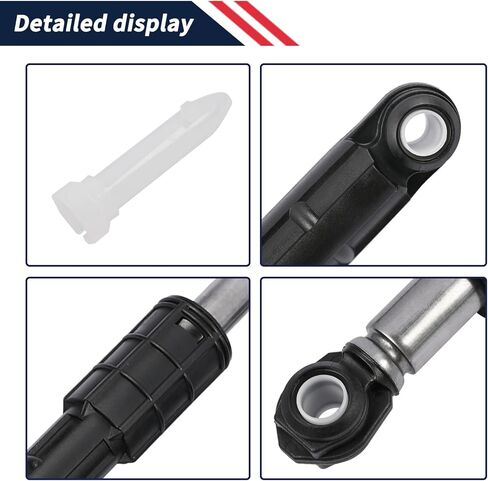 Washer Shock Absorber Damper Assembly 4PCS WH01X10727 Compatible with GE Washing Machine Replace 3029711 AP5793647 PS8756975 EAP8756975 PD00031365 in Saudi Arabia
