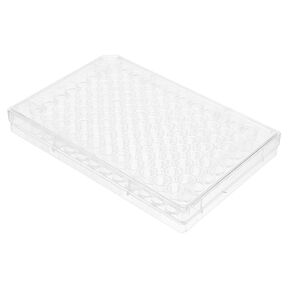 Homoyoyo 96Holes Transparent Cell Culture Plate for Laboratory Use Bottom Design for Easy Observation and Cleaning Lab Equipment for Various Cell Cultures in Kuwait