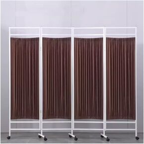 Medical Privacy Screen with Wheels, Folding & Rolling Room Divider - Indoor Privacy Partition, Office/Beauty Salon/Hospital Temporary Wall in Saudi Arabia