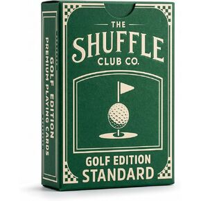 Golf Edition – Golf-Themed Playing Cards – Hand-Illustrated Deck Inspired by Vintage Golf Aesthetics – Premium Poker & Blackjack Cards for Golfers, Collectors & Gift Giving – Pack of 1 in Kuwait