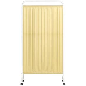Professional Folding Room Divider with Wheels - 6-Panel Privacy Screen for Medical, Spa & Emergency Use - Space-Saving Portable Partition for Home & Office in Saudi Arabia