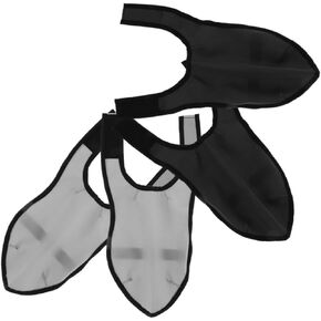 Beavorty 2 Pairs Reusable Shoe Covers for Barbers Non Slip Ventilated Haircut Protection for Indoor and Outdoor Salon Use Fits Various Shoe Keeps Hair Clippings Controlled in Kuwait