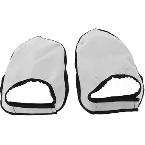 أغطية أحذية قماشية من VALICLUD، زوج واحد من قماش الحلاق المسامي غير الضبابي لقص الشعر مقاوم للماء وسهل التنظيف لمحترفي الصالون in Kuwait