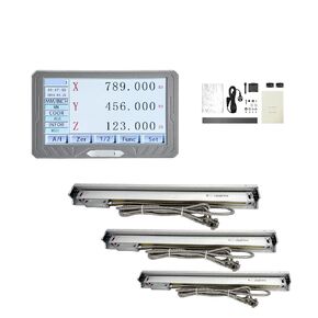 High Accuracy 3 Axis DRO Kit Digital Readout SDS200S 3pcs Linear Scale Encoder Sensor Ruler for Milling Lathe Turning(0.005mm Complete kit) in Saudi Arabia