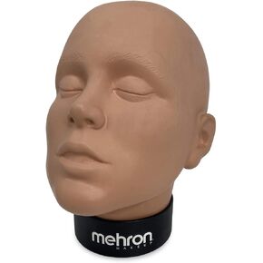 Mehron Makeup Practice Head | Mannequin Head for Makeup, Special FX, & Face Painting for Students in Saudi Arabia