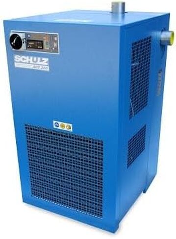 300 CFM Schulz Compressed Air Refrigerated Air Dryer 60HP and 75HP Air Compressors, Moisture Removing Particulate Filter in Saudi Arabia