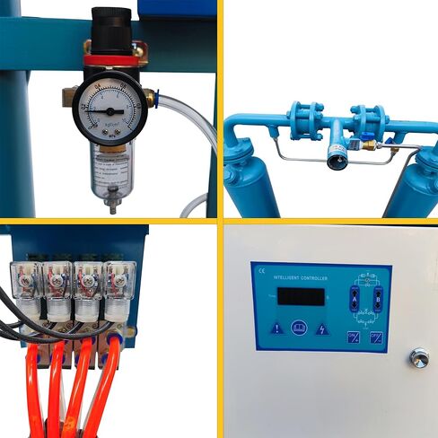 20FW Adsorption Air Dryer Thermal-Free Adsorption Drying System 1.5m³/min Treated Air Volume with 7.5-15KW Air Compressors in Saudi Arabia