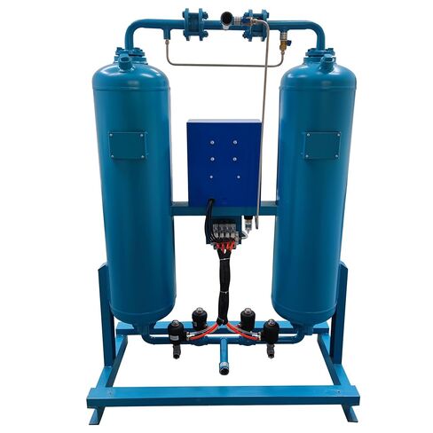 30FW Adsorption Air Dryer Thermal-Free Adsorption Drying System 1.5m³/min Treated Air Volume with 15-20KW Air Compressors in Saudi Arabia