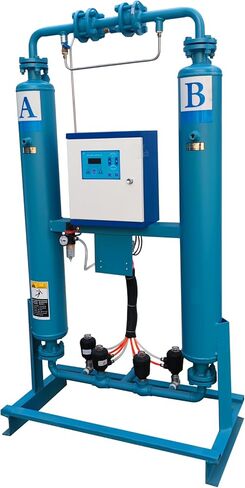 88 CFM مجفف هواء مضغوط بامتصاص غير حراري لضواغط الهواء 7.5-15KW 110 فولت in Saudi Arabia