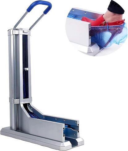 Automatic Shoe Cover Dispenser, Portable Overshoes Machine, No Electricity Required, Capacity 100 Shoe Covers, for Home, Office, in Saudi Arabia