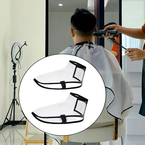 Generic Salon Foot Covers Waterproof Shaving Shoe Protector Elastic Shoe Covers Wear-resistant Transparent Non-slip, M in Saudi Arabia