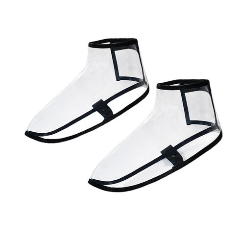 Generic Salon Foot Covers Waterproof Shaving Shoe Protector Elastic Shoe Covers Wear-resistant Transparent Non-slip, M in Saudi Arabia