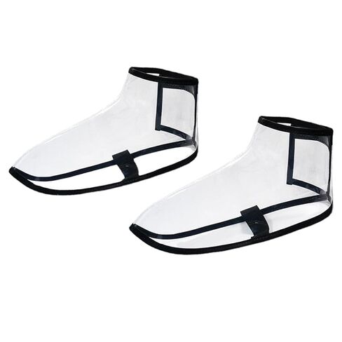 Generic Salon Foot Covers Waterproof Shaving Shoe Protector Elastic Shoe Covers Wear-resistant Transparent Non-slip, M in Saudi Arabia
