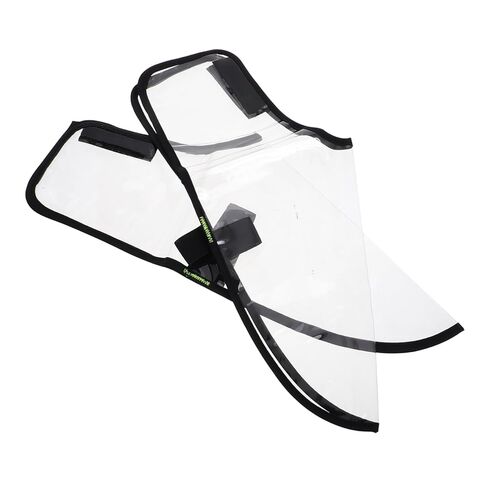 MERRYHAPY Reusable Transparent Barber Shoe Covers Durable PVC Protection for Hair Stylists Home Use Breathable Design for Salon and Spa Settings in Saudi Arabia