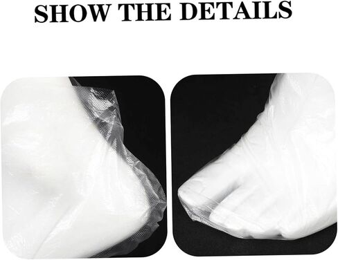 BESPORTBLE 200pcs Disposable Foot Covers Non-Slip Booties for Salon Use for Spa and Foot Care and Protection for in Saudi Arabia