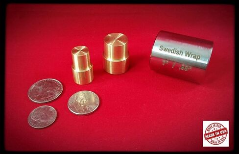 قالب تغليف سويدي صغير (.95 بوصة) مع مكابس نحاسية (2 قضبان دفع) in Kuwait