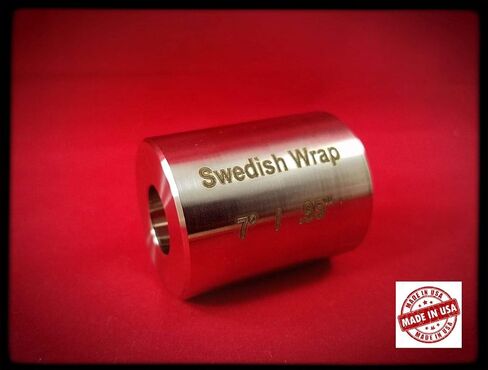 قالب تغليف سويدي صغير (.95 بوصة) مع مكابس نحاسية (2 قضبان دفع) in Kuwait