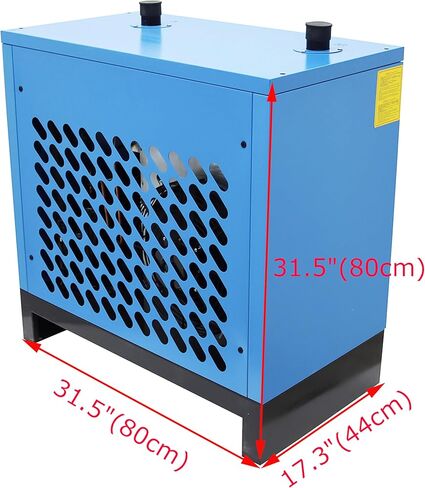 220V Refrigerating Dryer Air Compressor Refrigerated Freeze Dryer 1200W 30C in Saudi Arabia