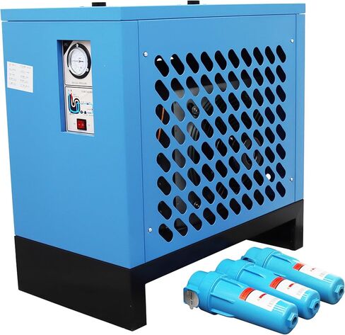 220V Refrigerating Dryer Air Compressor Refrigerated Freeze Dryer 1200W 30C in Saudi Arabia