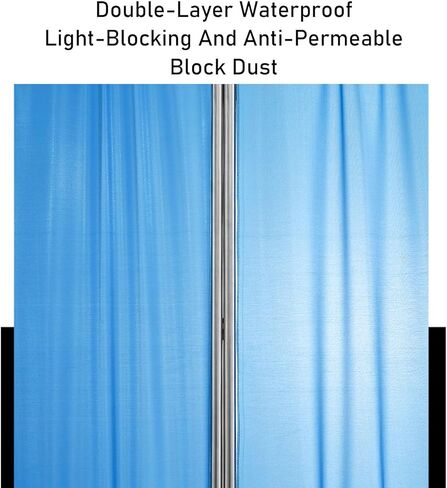 6-Panel Mobile Medical Privacy Screen - 6ft High Room Divider on Wheels for Hospitals, Beauty Salons & Dormitories - Metal Frame Partition for Enhanced Patient Privacy in Saudi Arabia