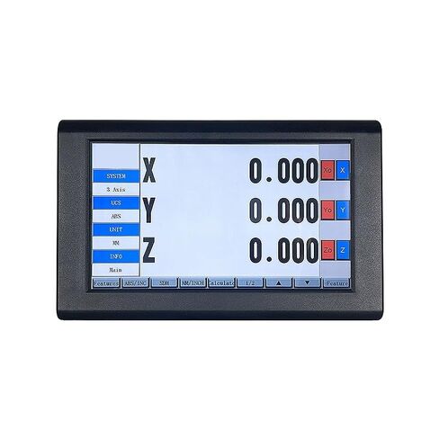 قراءات رقمية عالية الدقة بثلاثة محاور مع شاشة LCD تعمل باللمس مقاس 10.1 بوصة، ودعم 15 لغة، ومشفر بمقياس خطي بدقة 0.1-10 ميكرومتر in Kuwait