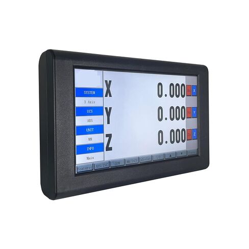 قراءات رقمية عالية الدقة بثلاثة محاور مع شاشة LCD تعمل باللمس مقاس 10.1 بوصة، ودعم 15 لغة، ومشفر بمقياس خطي بدقة 0.1-10 ميكرومتر in Kuwait