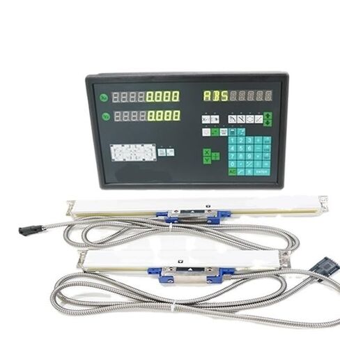 قراءة رقمية عالية الدقة بثلاثة محاور بدقة 0.05 مم، وشاشة LCD مكونة من 8 أرقام للمخرطة والطحن والحفر وآلات القطع in Kuwait