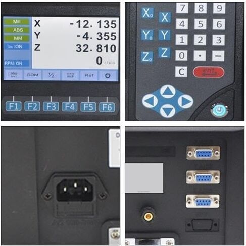 7-Inch LCD Screen, 3-Axis Digital Readout Display Compatible with Linear Scale Encoder for High Precision Milling in Saudi Arabia