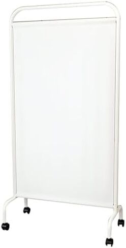 Movable Medical Partition on Wheels, Hospital Room Divider with Silent Casters, Indoor Privacy Screen 180cm x 60cm - Black/White Options for Enhanced Privacy and Flexibility in Saudi Arabia