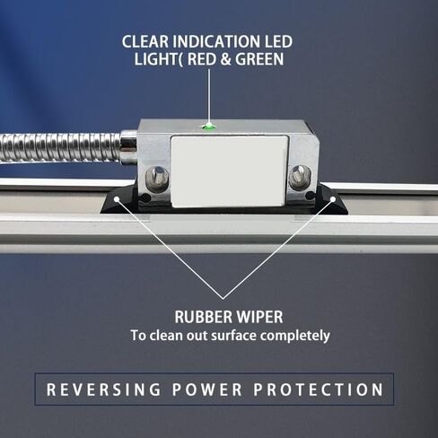 Magnetic Linear Scale Encoder, 5µm Resolution, 450mm Travel for Milling, Lathe, Grinding and Lathe Machines in Saudi Arabia