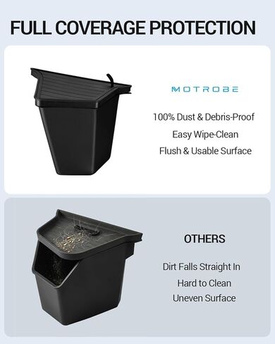 Motrobe 2024 2025 Tesla Model 3 Highland Rear Trunk Organizer Side Storage Box with Carpeted Lid Reinforced Handle for Model 3 Interior Accessories in Saudi Arabia